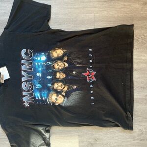 Vintage Black NSYNC 1999 Tour T-Shirt